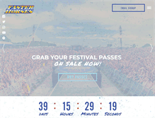 Tablet Screenshot of fasterhorsesfestival.com